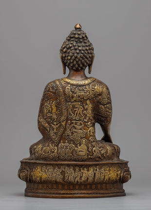 Statue Of Buddha Shakyamuni | The Enlightened One | Traditional Decors