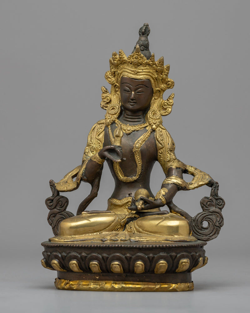 Vajrasattva Mantra Practice Statue | Himalayan Artwork | Ritual Artifacts