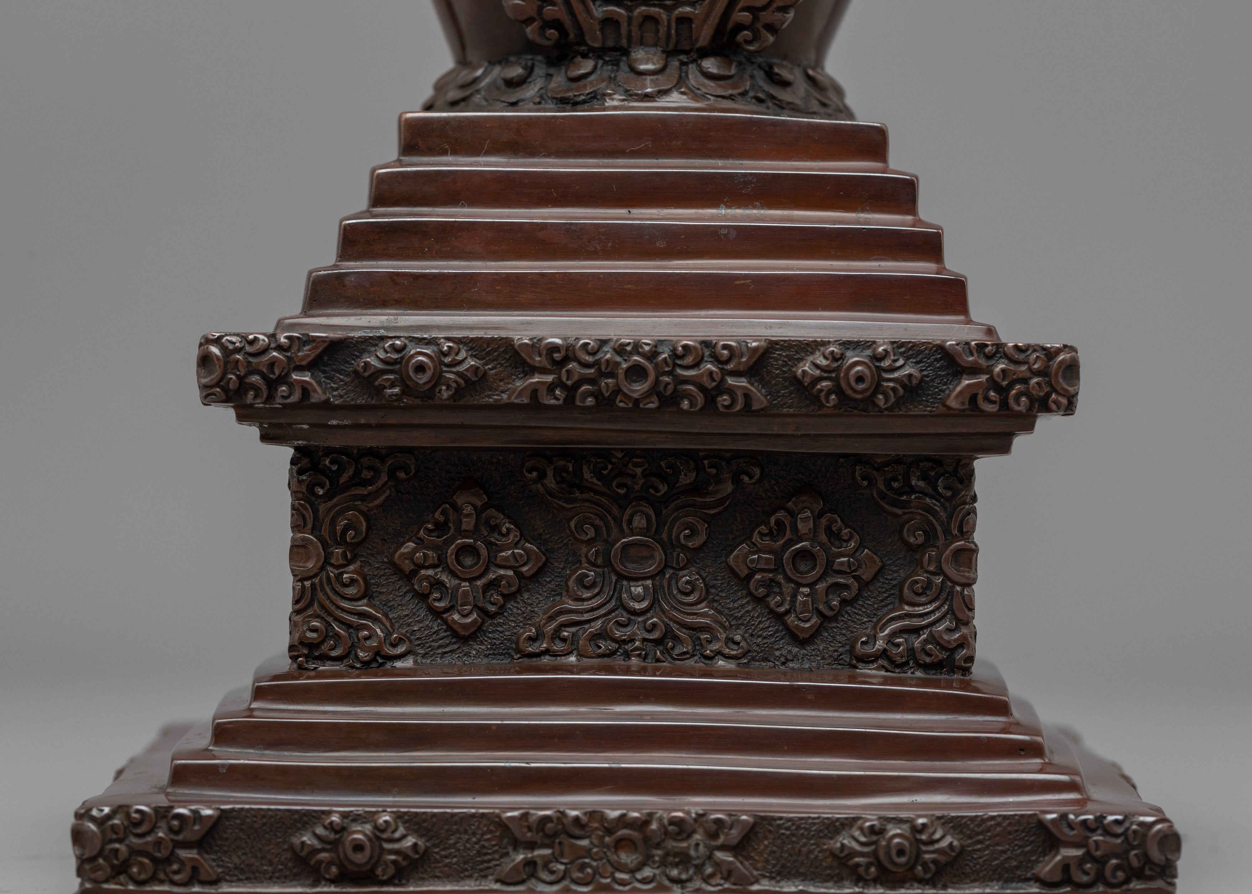 Tibetan Stupa For Meditation | Traditional Tibetan Style Buddhist Thūpa