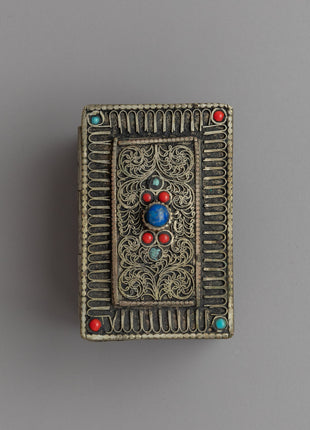 Buddhist Gift Box Treasure Chest | Mini Copper Treasure Box