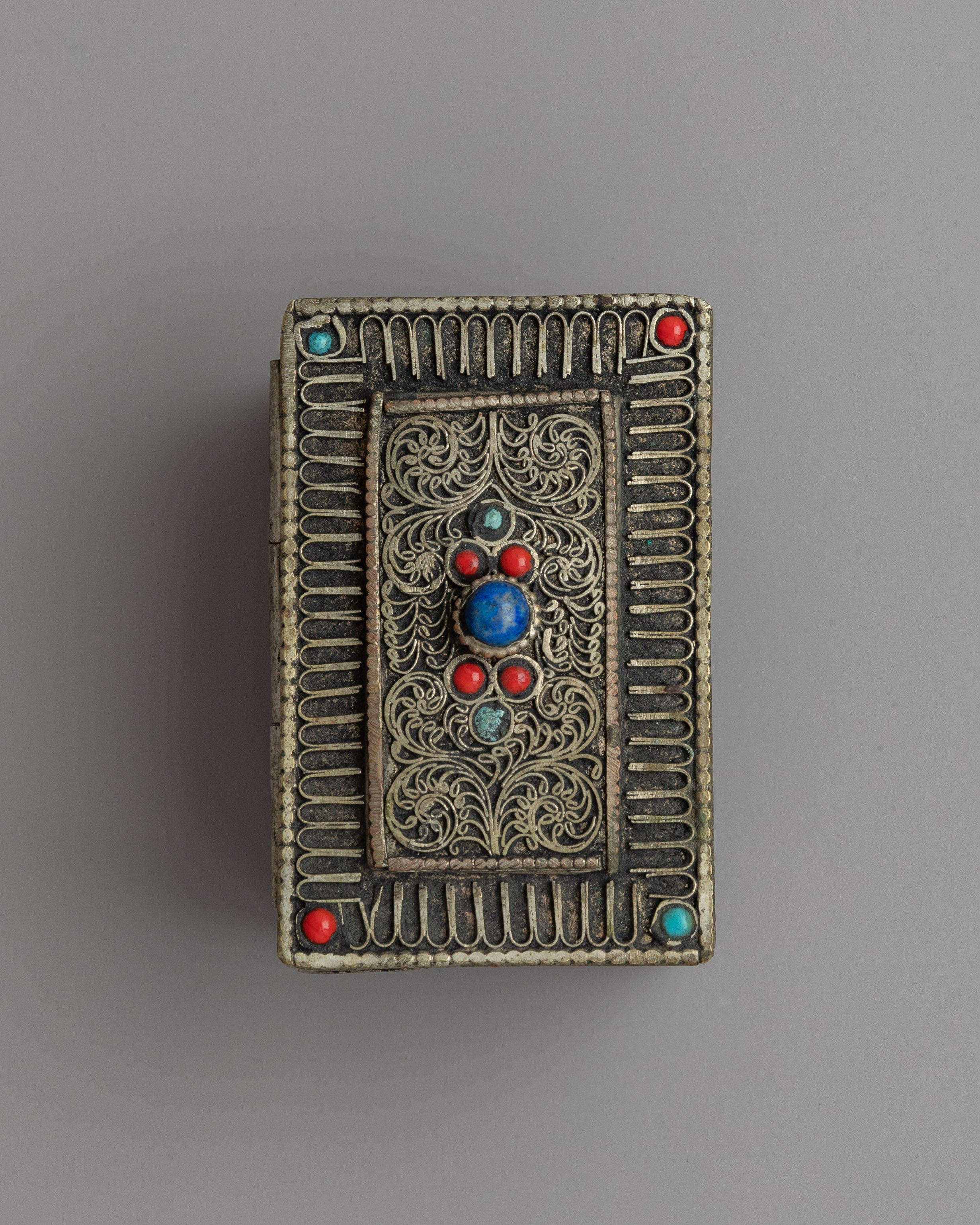 Buddhist Gift Box Treasure Chest | Mini Copper Treasure Box