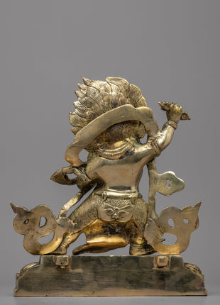 Vajrapani Buddha Statue | Handmade Buddhist Art