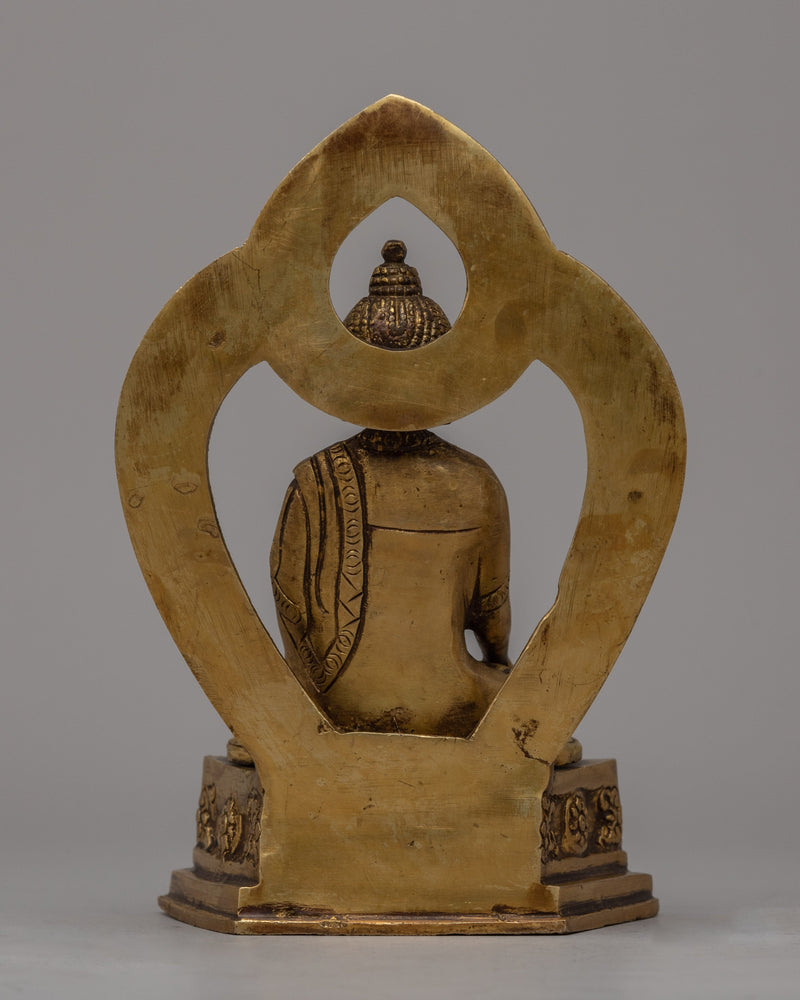 Shakyamuni Outdoor Buddha Statue | Traditional Himalayan Buddhist Artwork