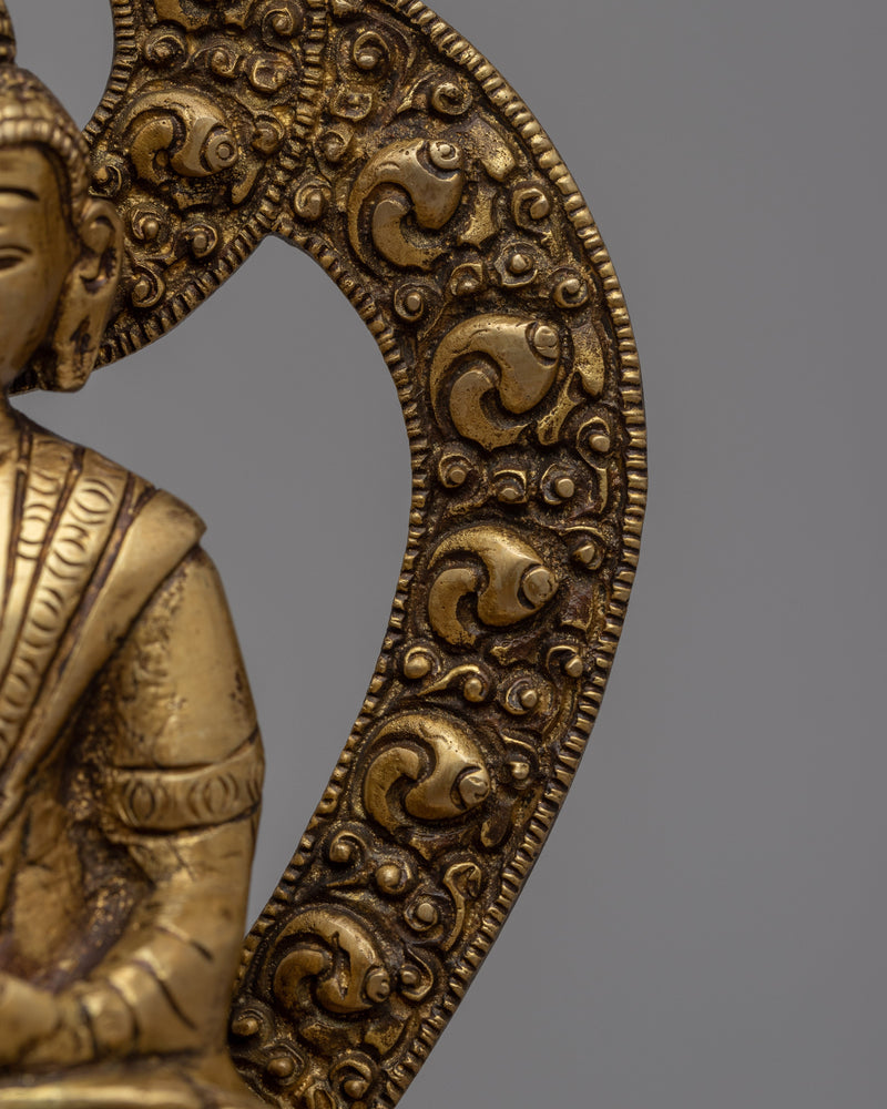 Shakyamuni Outdoor Buddha Statue | Traditional Himalayan Buddhist Artwork