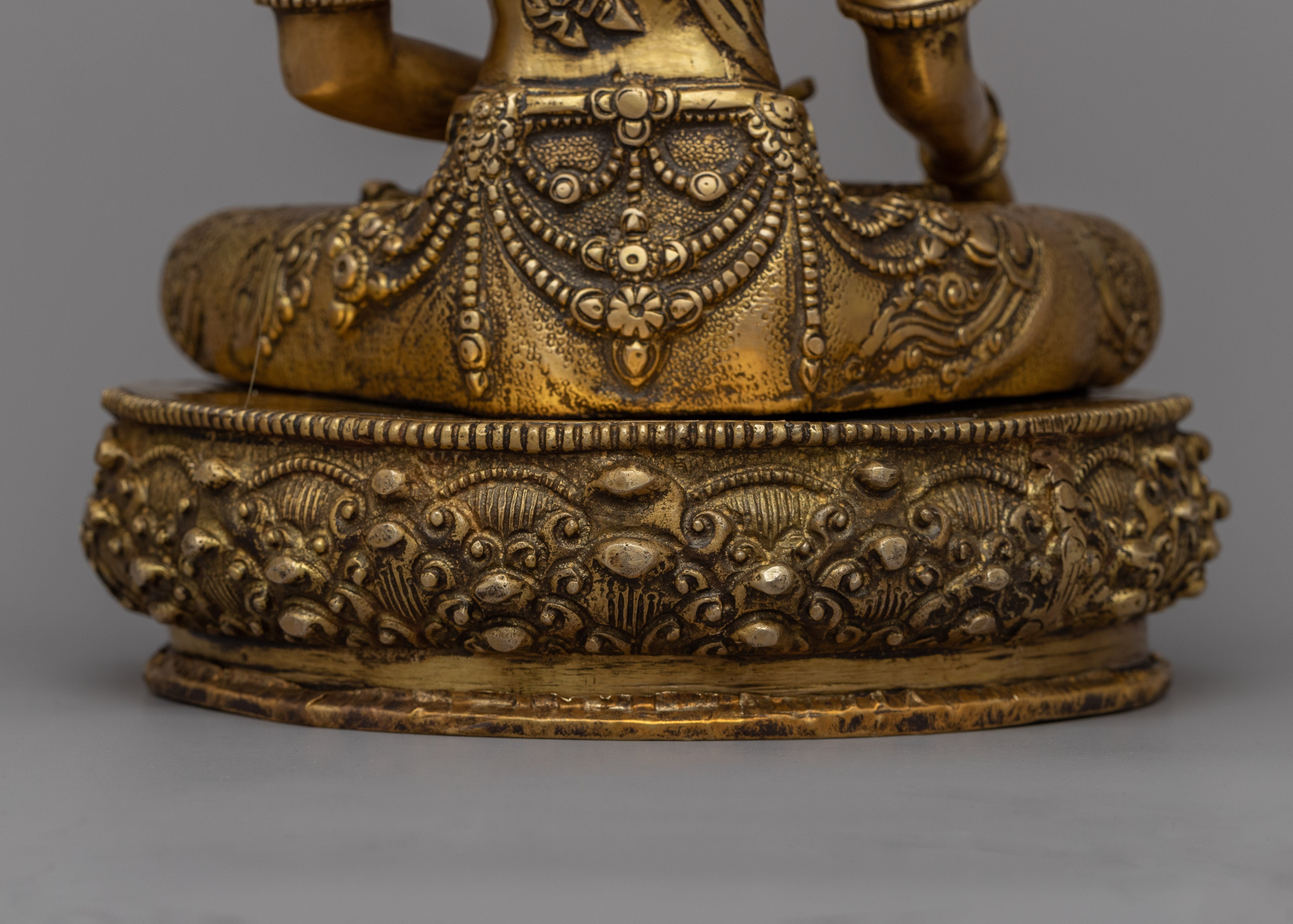 Meditating Buddha Statue | Crowned Shakyamuni Buddha