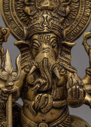 Vinayaka Statue | Traditional Buddhist Antique Finish Statue