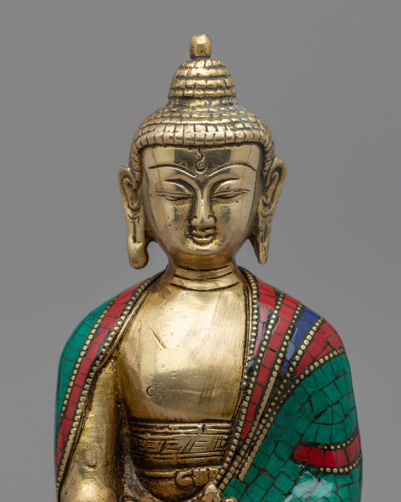 Meditating Medicine Buddh Figurine | Inner Peace and Holistic Balance