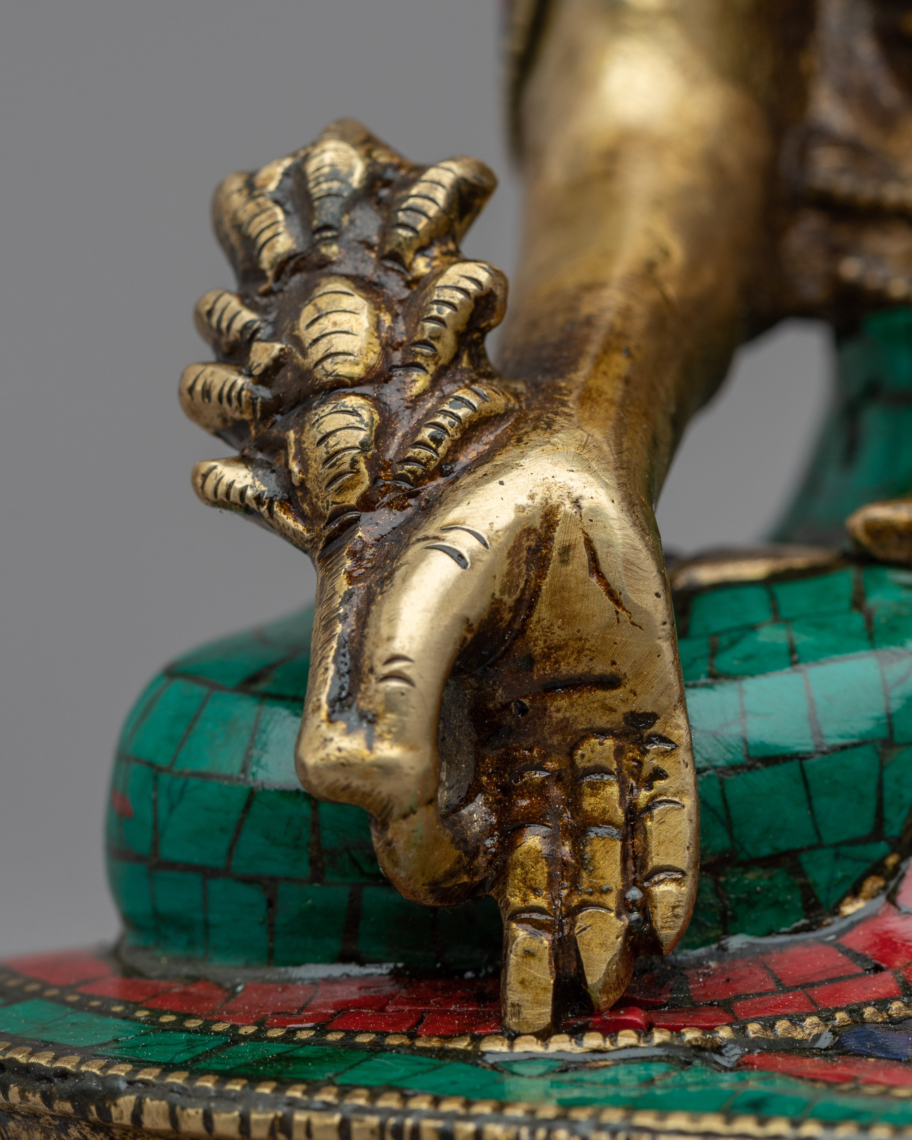Meditating Medicine Buddh Figurine | Inner Peace and Holistic Balance