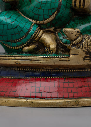 Lord Ganesha Statue | Traditional handcrafted Brass Sculpture