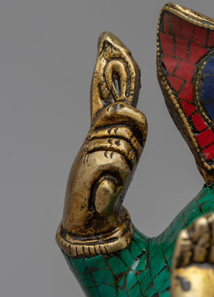 Lord Ganesha Statue | Traditional handcrafted Brass Sculpture