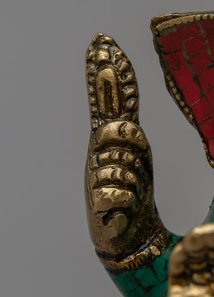 Brass Ganesha Statue | Handmade Artwork