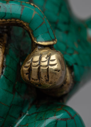Brass Ganesha Statue | Handmade Artwork