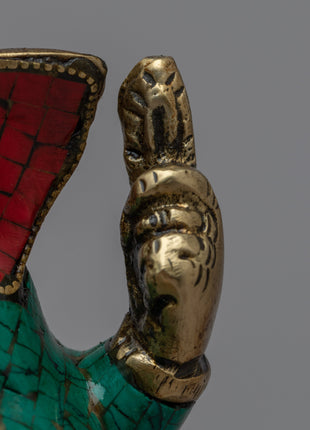 Brass Ganesha Statue | Handmade Artwork