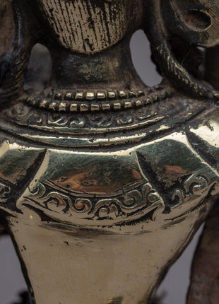 Manjushri Mantra Practice Statue | Traditional Handcrafted Buddhist Art