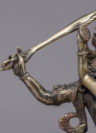 Manjushri Mantra Practice Statue | Traditional Handcrafted Buddhist Art