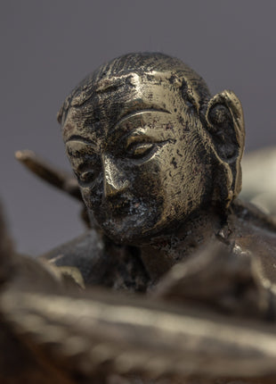 Manjushri Mantra Practice Statue | Traditional Handcrafted Buddhist Art