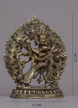 Heruka Chakrasamvara Consort Statue | Fine Sculpture Art