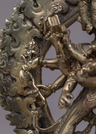 Heruka Chakrasamvara Consort Statue | Fine Sculpture Art