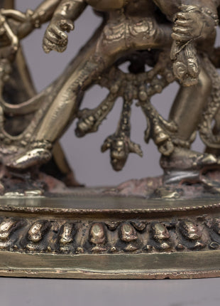 Heruka Chakrasamvara Consort Statue | Fine Sculpture Art