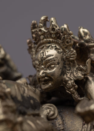 Heruka Chakrasamvara Consort Statue | Fine Sculpture Art