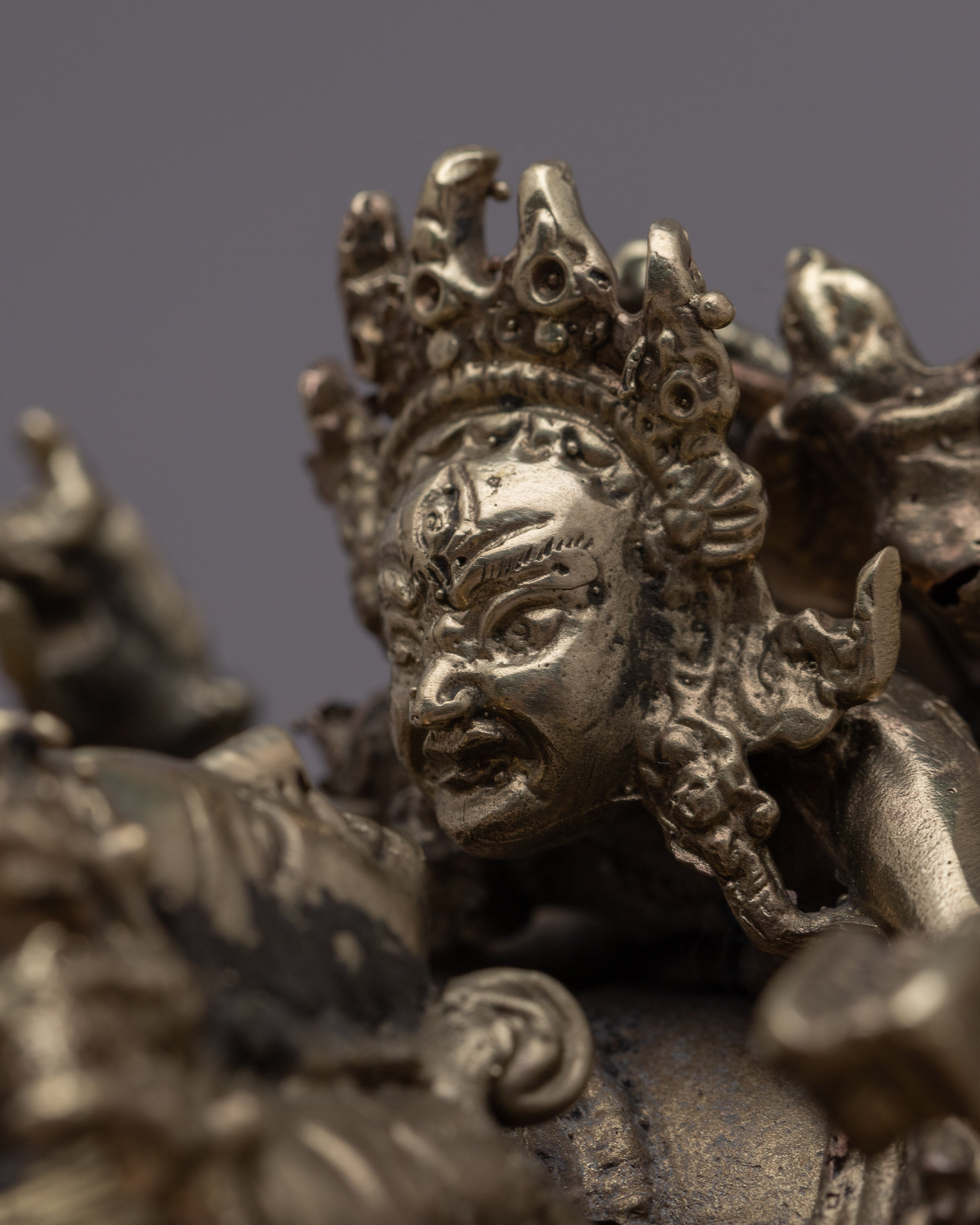 Heruka Chakrasamvara Consort Statue | Fine Sculpture Art