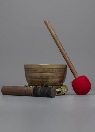 Singing Bowls Set | Buddhist Collection of Melodic Meditation Tools