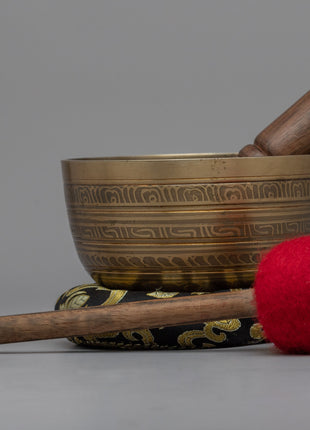 Singing Bowls Set | Buddhist Collection of Melodic Meditation Tools