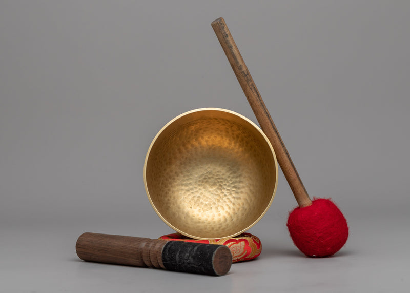 Authentic Tibetan Singing Bowl Set | Soothing Tones for Relaxation and Stress Relief