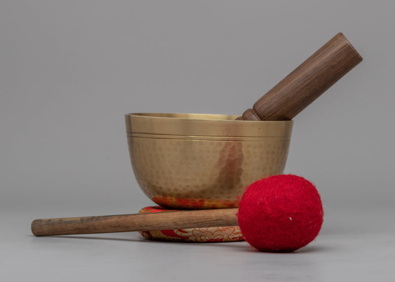 Authentic Tibetan Singing Bowl Set | Soothing Tones for Relaxation and Stress Relief