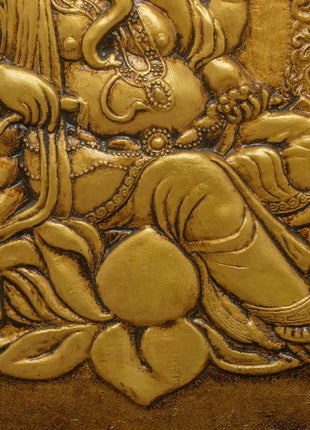 Ganesh Wall Relief Art | Wall Hanging