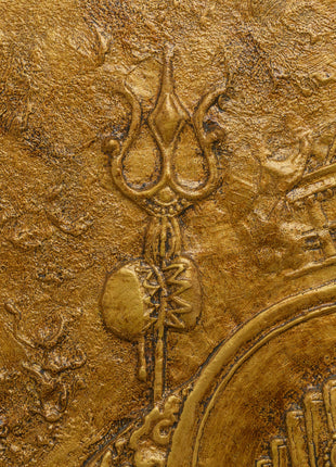 Ganesh Wall Relief Art | Wall Hanging