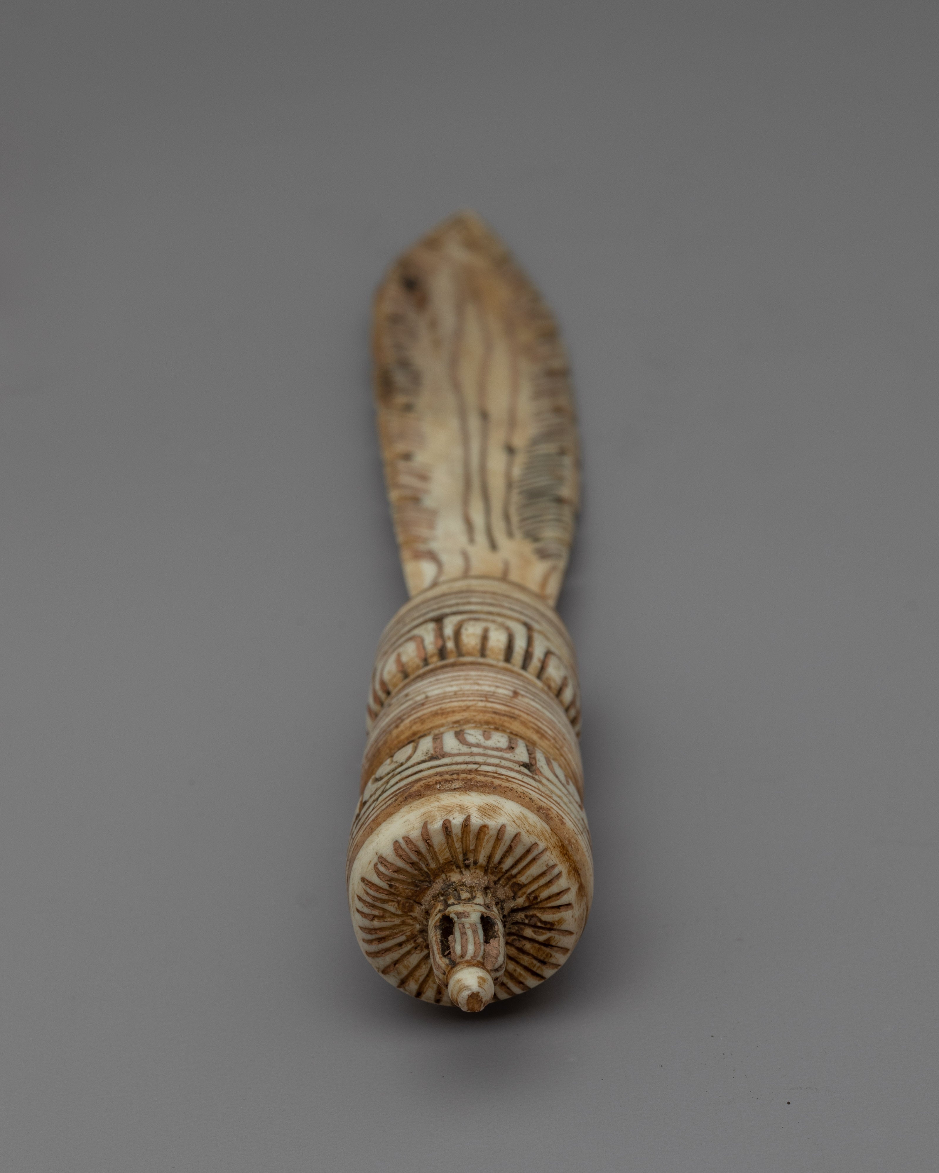 Tibetan Dagger Ritual For Ceremonial Purpose | Phurba Made from Ethically Sourced Bone