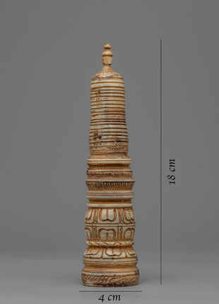 Ethically Sourced Bone Stupa | Himalayan Art