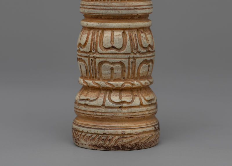 Ethically Sourced Bone Stupa | Himalayan Art