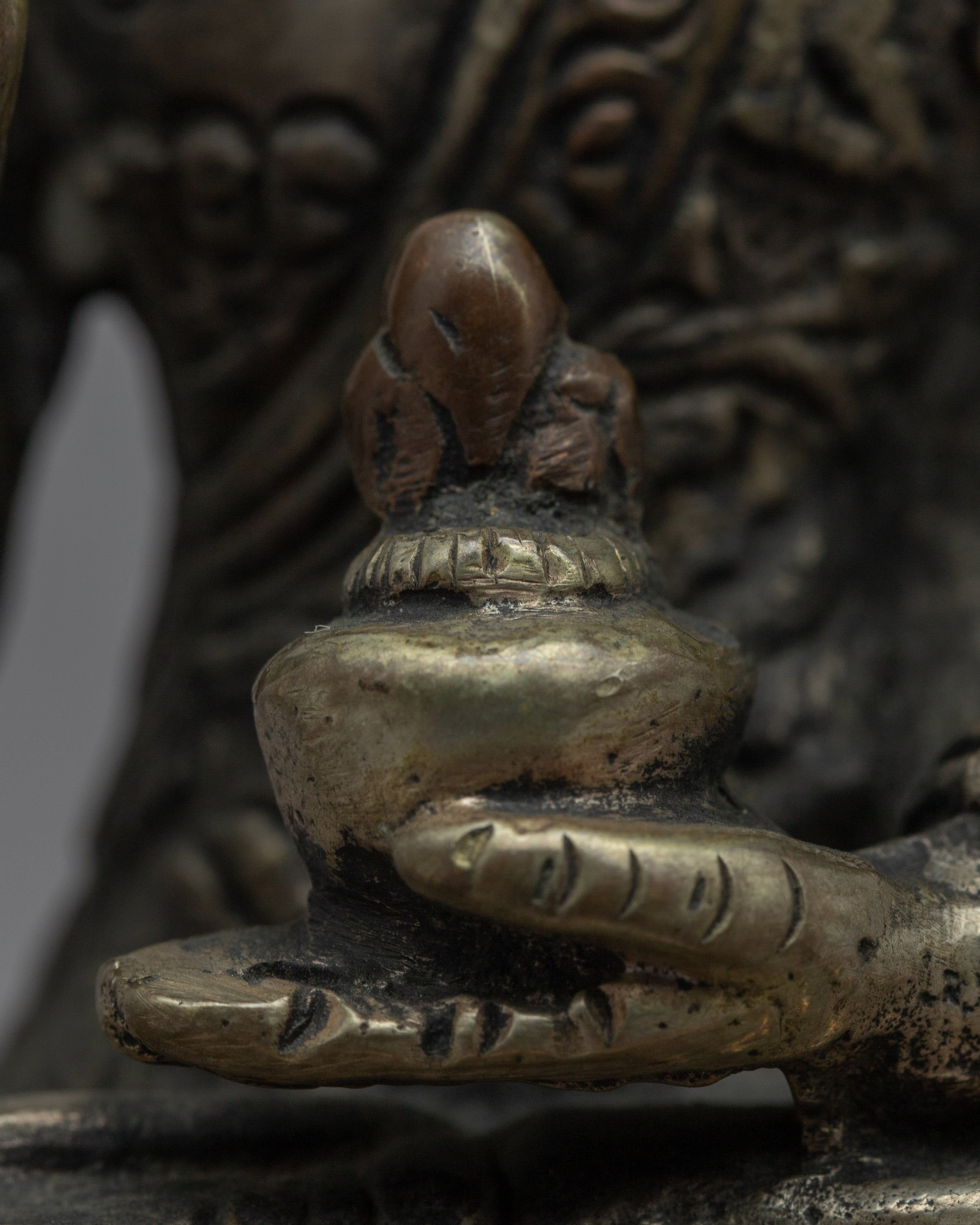 Medicine Buddha Meditation Statue | Traditionally Crafted Sculpture