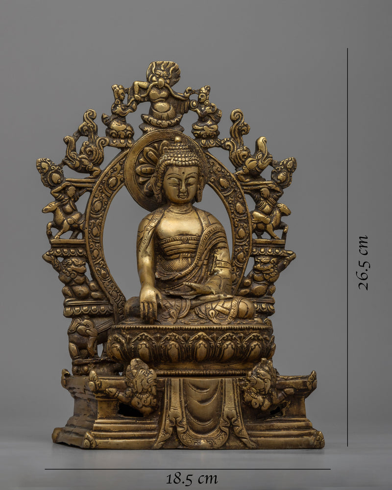 Gautama Buddha Statue "Shakyamuni Buddha" | Immerse Yourself in Spiritual Resonance