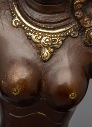 The White Tara Goddess of Compassion Statue | Divine Feminine Energy and Grace
