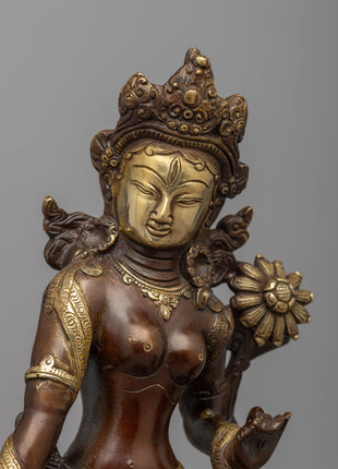 The White Tara Goddess of Compassion Statue | Divine Feminine Energy and Grace