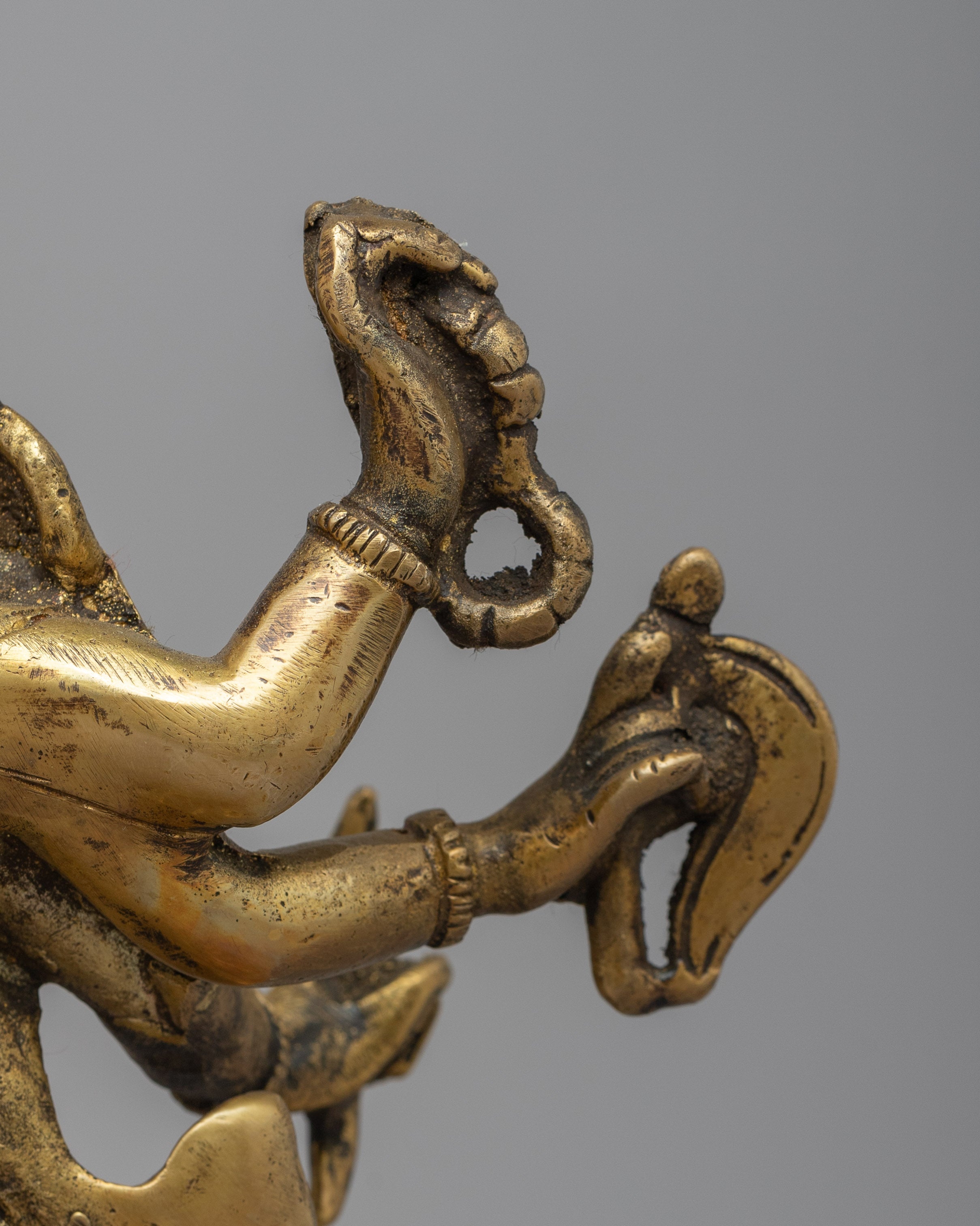 Brass Ganesh Statue | Auspicious Figure for Success and Blessings