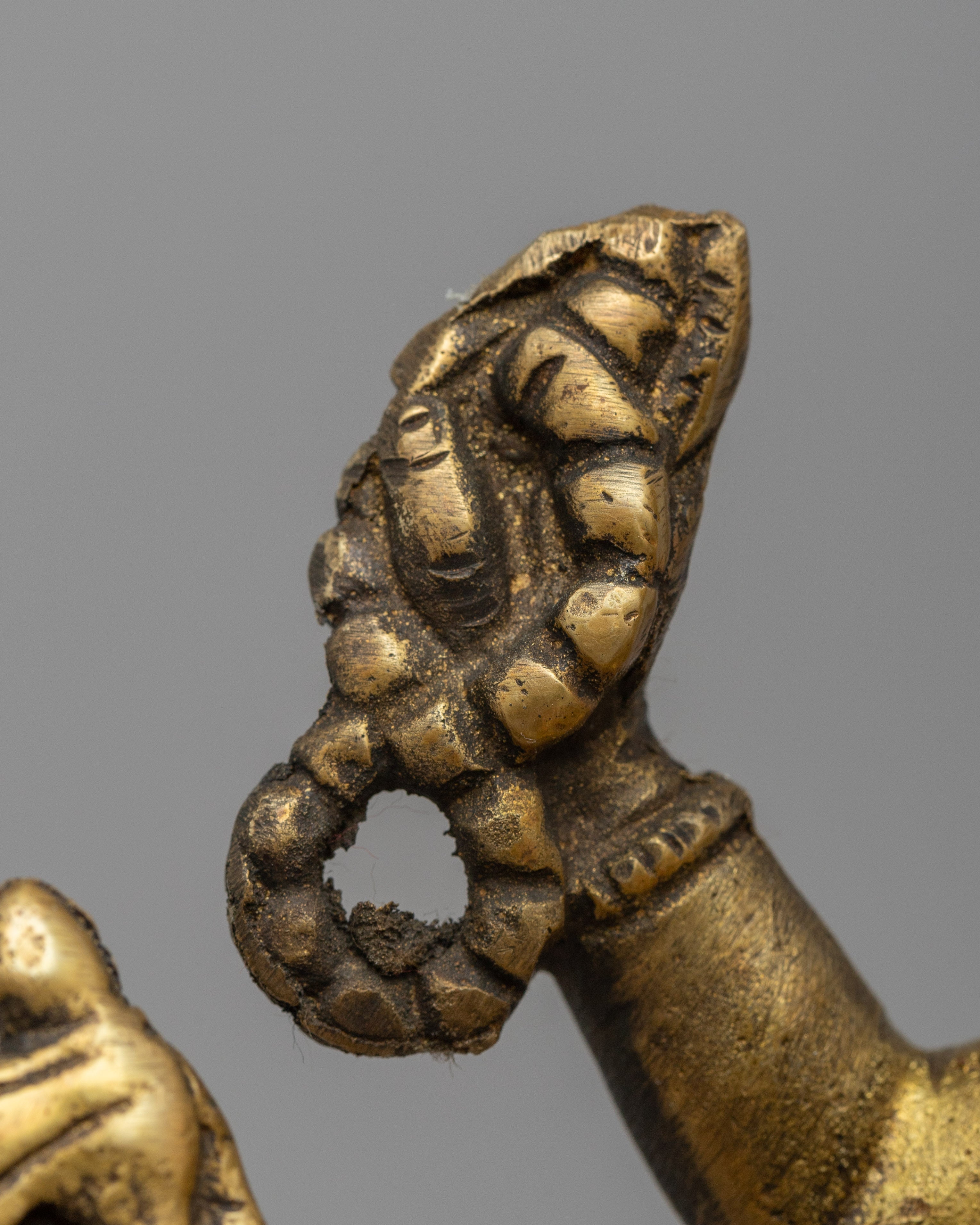 Brass Ganesh Statue | Auspicious Figure for Success and Blessings