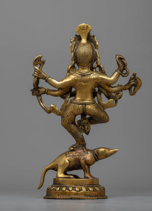 Brass Ganesh Statue | Auspicious Figure for Success and Blessings