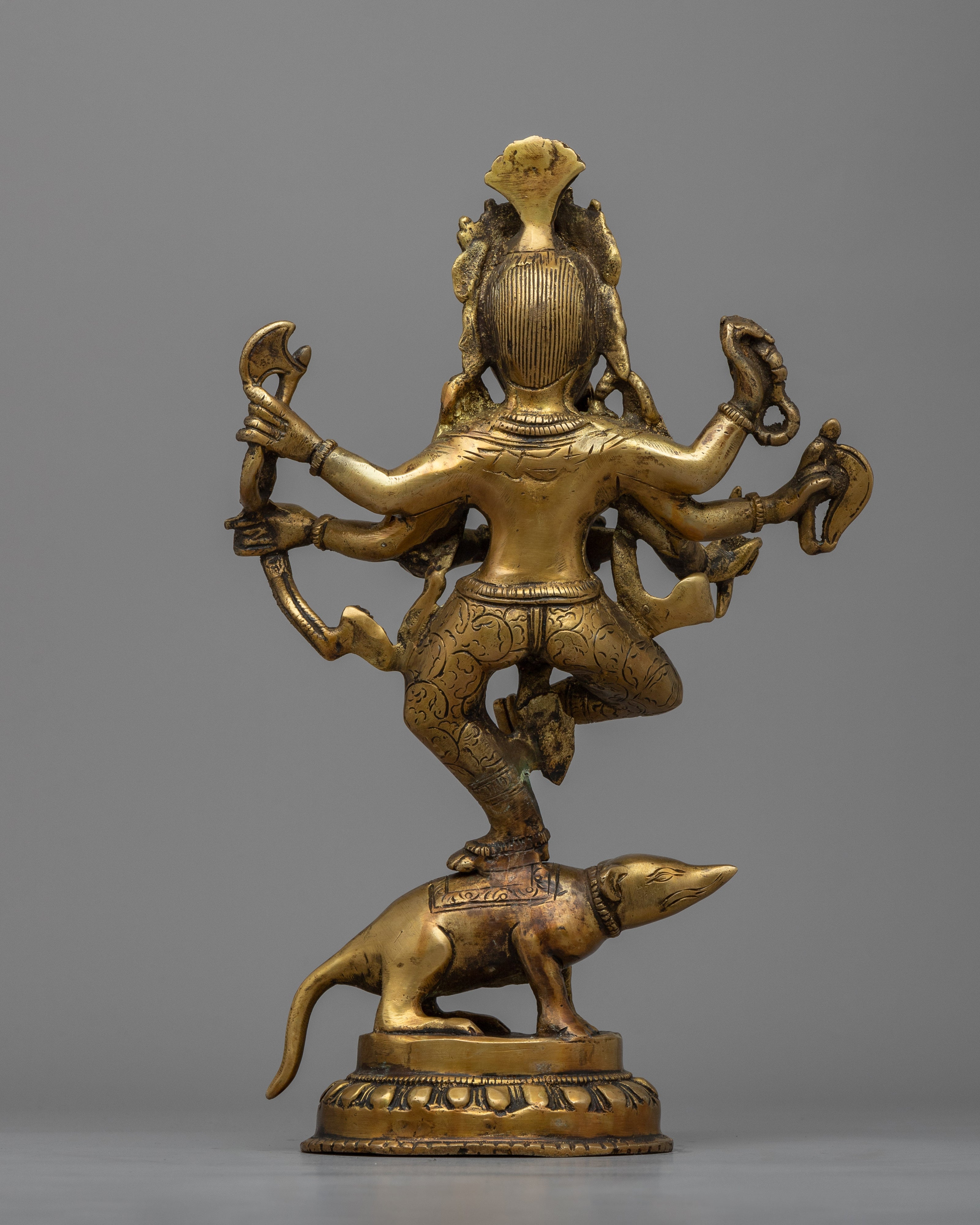 Brass Ganesh Statue | Auspicious Figure for Success and Blessings