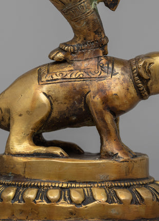 Brass Ganesh Statue | Auspicious Figure for Success and Blessings