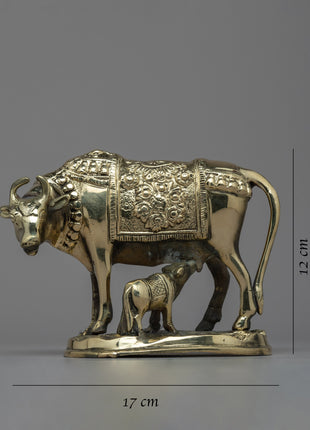 Cow Statue Decor | Brass Statue For Decor