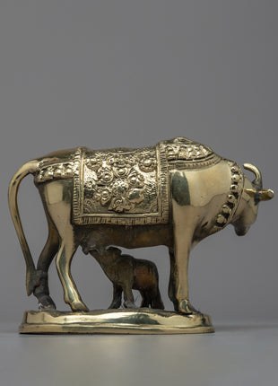 Cow Statue Decor | Brass Statue For Decor