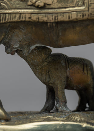 Cow Statue Decor | Brass Statue For Decor