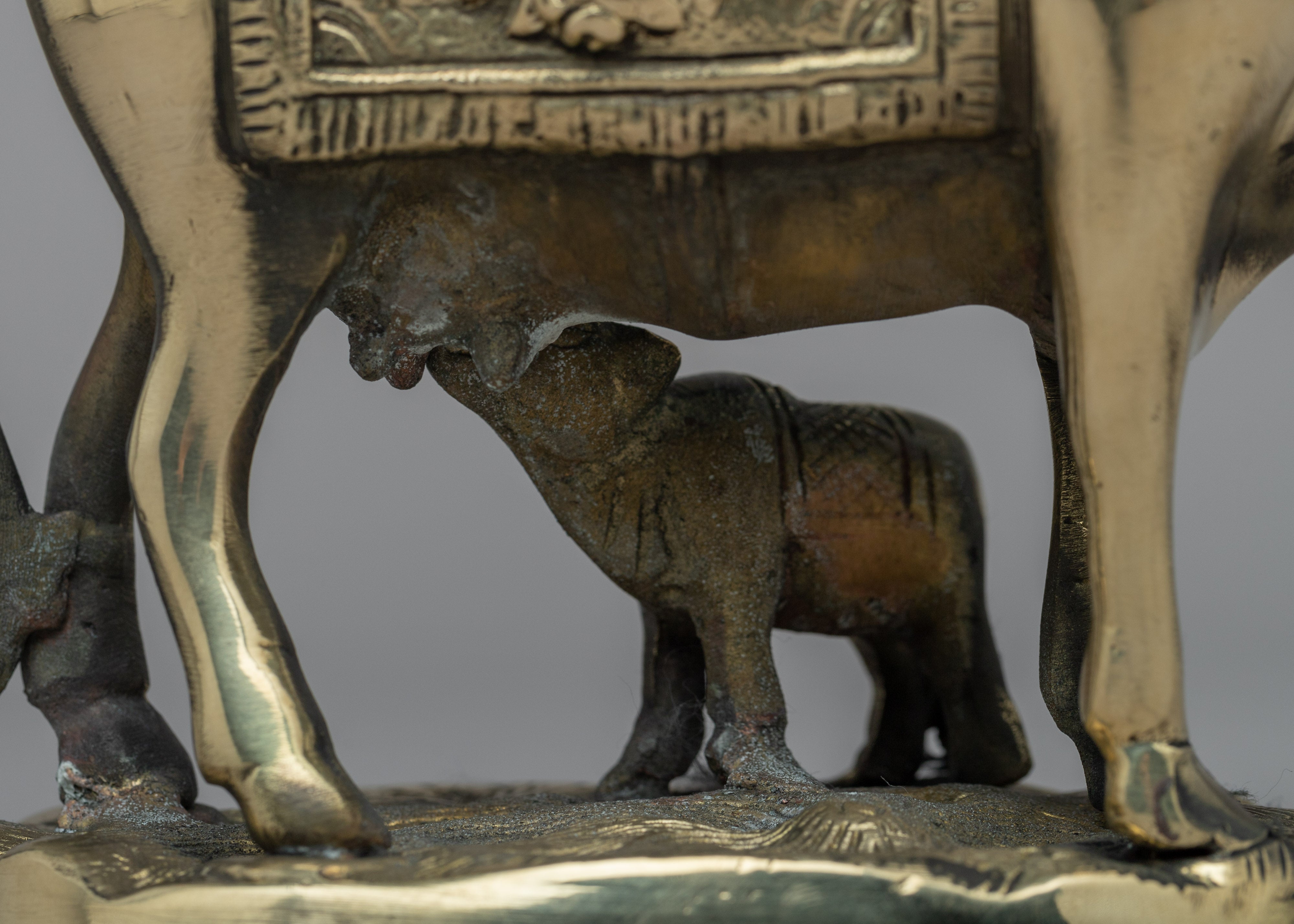 Cow Statue Decor | Brass Statue For Decor