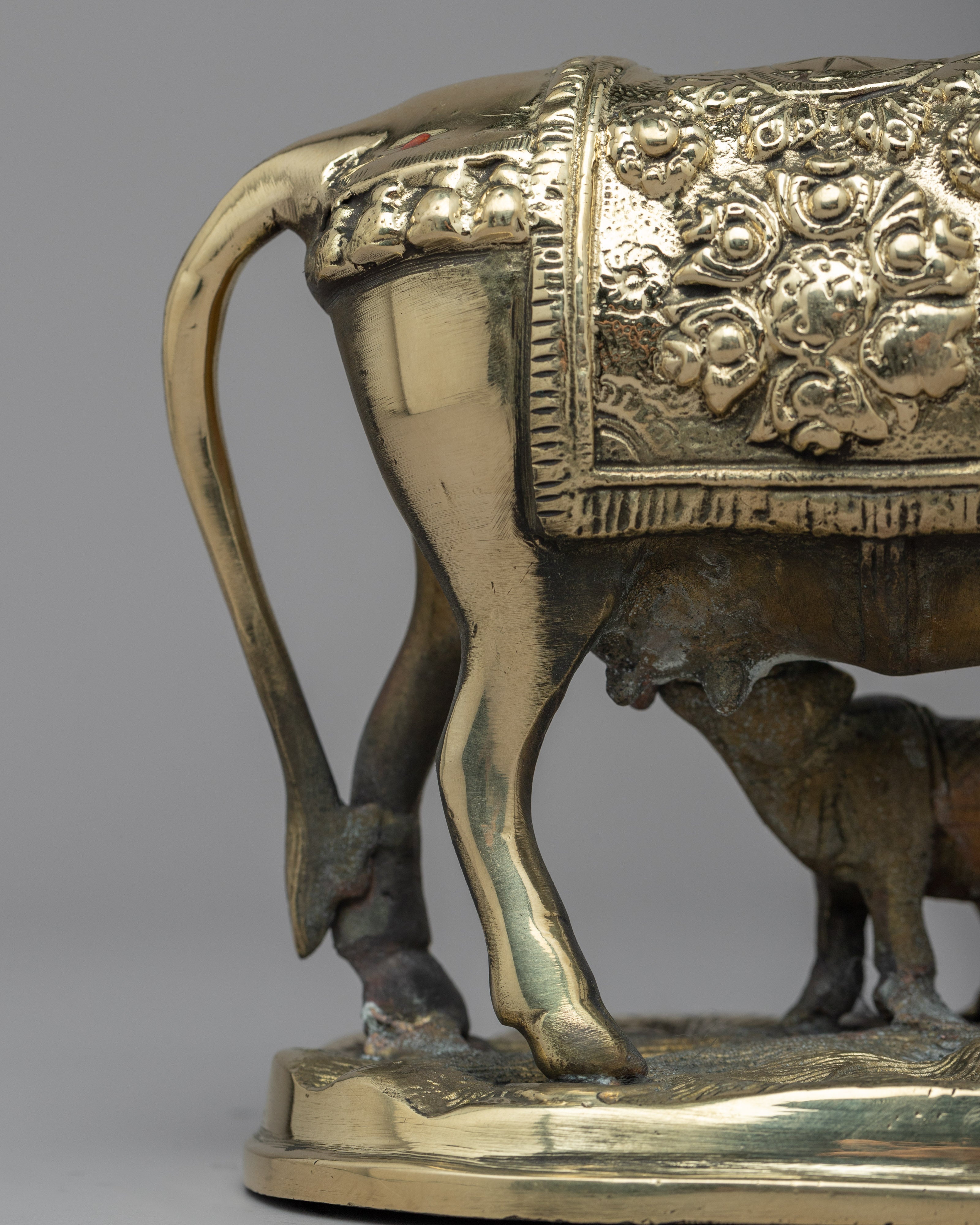 Cow Statue Decor | Brass Statue For Decor