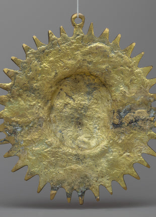 Sun Wall Decor Indoor | Brass Decorative Item
