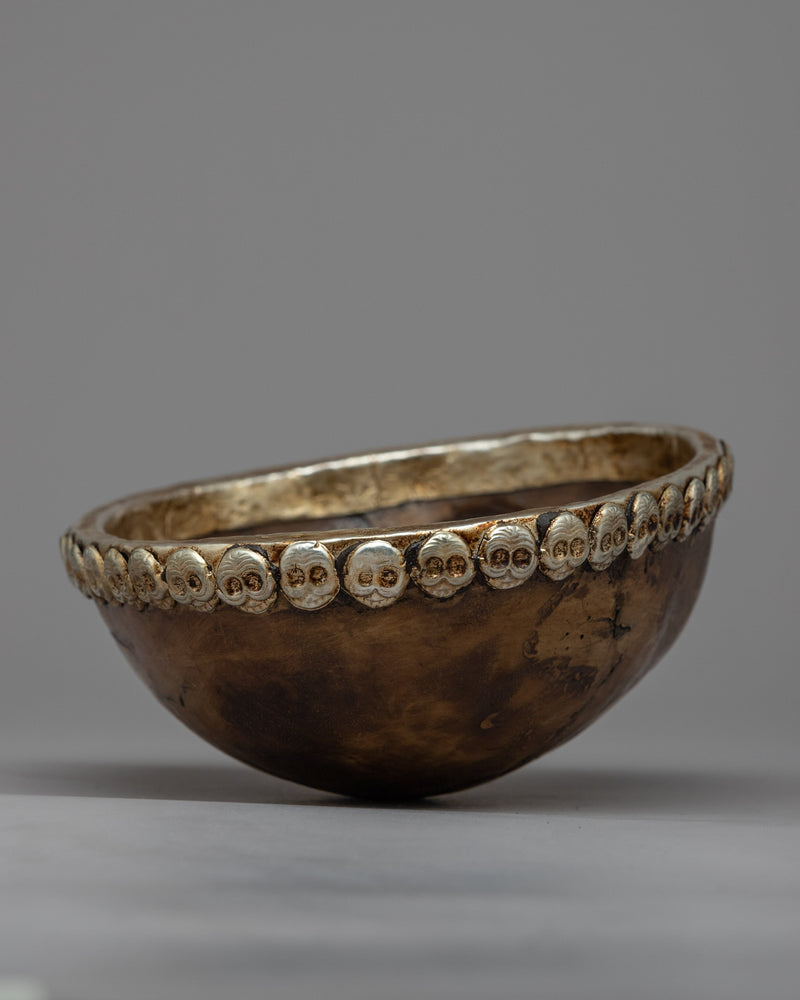 Kapala Skull Cup | Traditional Handcrafted Buddhist Art